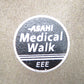 アサヒメディカルウォーク (アサヒメディカルウォーク) スニーカー ASAHI　Medical Walk　ウォーキングシューズ　ブロンズ　24.0cm　KV7800 長さ27cm 美品