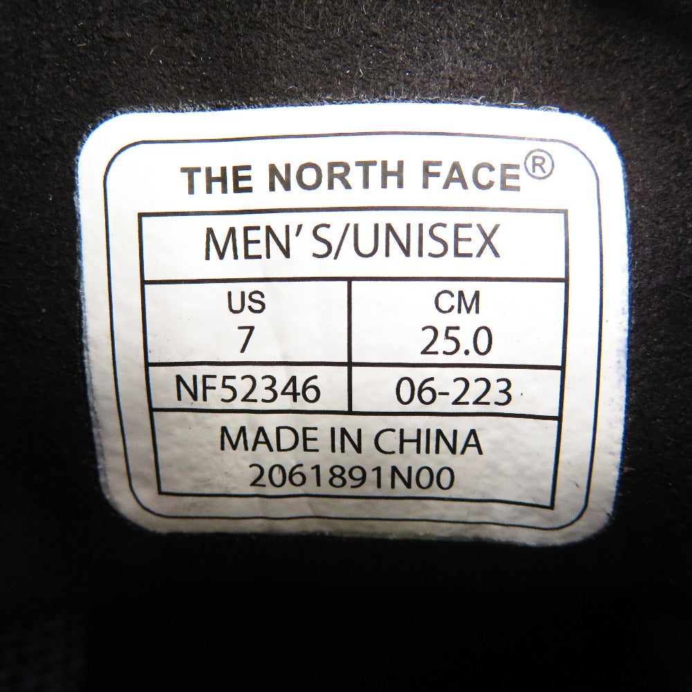 THE NORTH FACE (ザ・ノースフェイス) ブーツ THE NORTH FACE　防水コーデュラ モカシン KK ブラック　25.0cm　NF52346 長さ29cm 未使用品