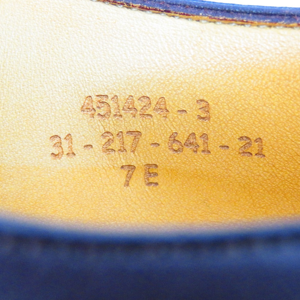 J.M. WESTON (ジェーエムウエストン) レザーシューズ J.M.WESTON　ダービーシューズ　ゴルフ641　7　26.5cm　ブラウン　31-217-641-21 長さ29.5cm 美品