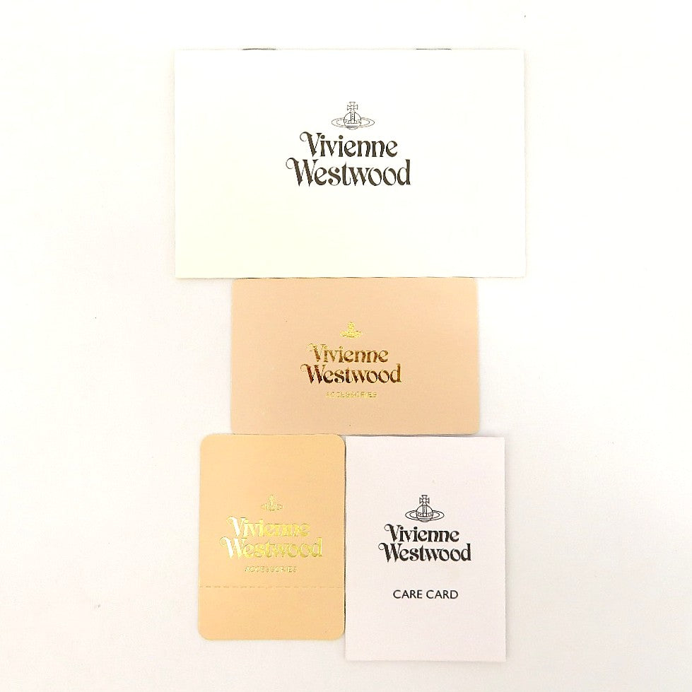 Vivienne Westwood (ヴィヴィアン・ウエストウッド) 二つ折り財布 Vivienne Westwood　2つ折り財布　MEDIUM ZIP WALLET　レッド 未使用品