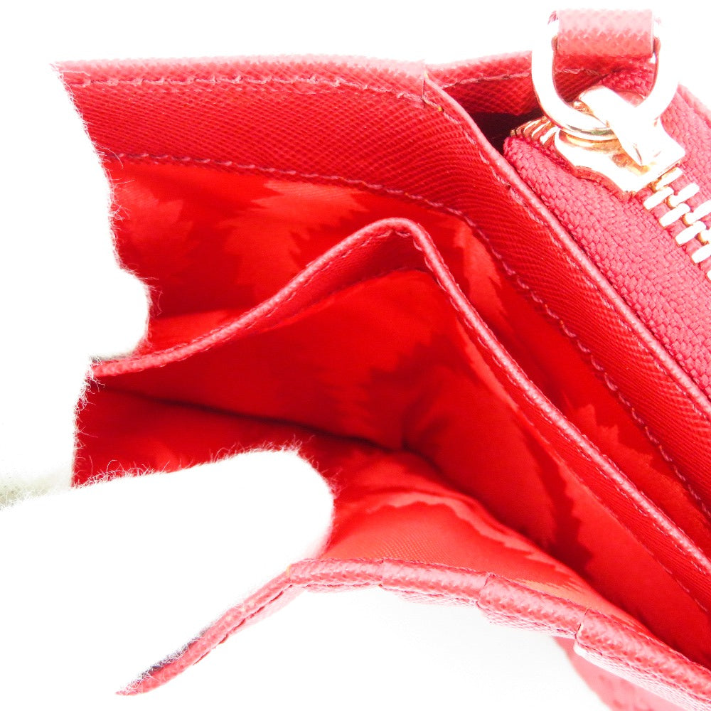 Vivienne Westwood (ヴィヴィアン・ウエストウッド) 二つ折り財布 Vivienne Westwood　2つ折り財布　MEDIUM ZIP WALLET　レッド 未使用品