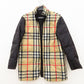 BURBERRY (バーバリー) ステンカラーコート BURBERRY　ダウンライナー付きコート　ブラック　ノバチェック　S　A1C40-624-09 美品