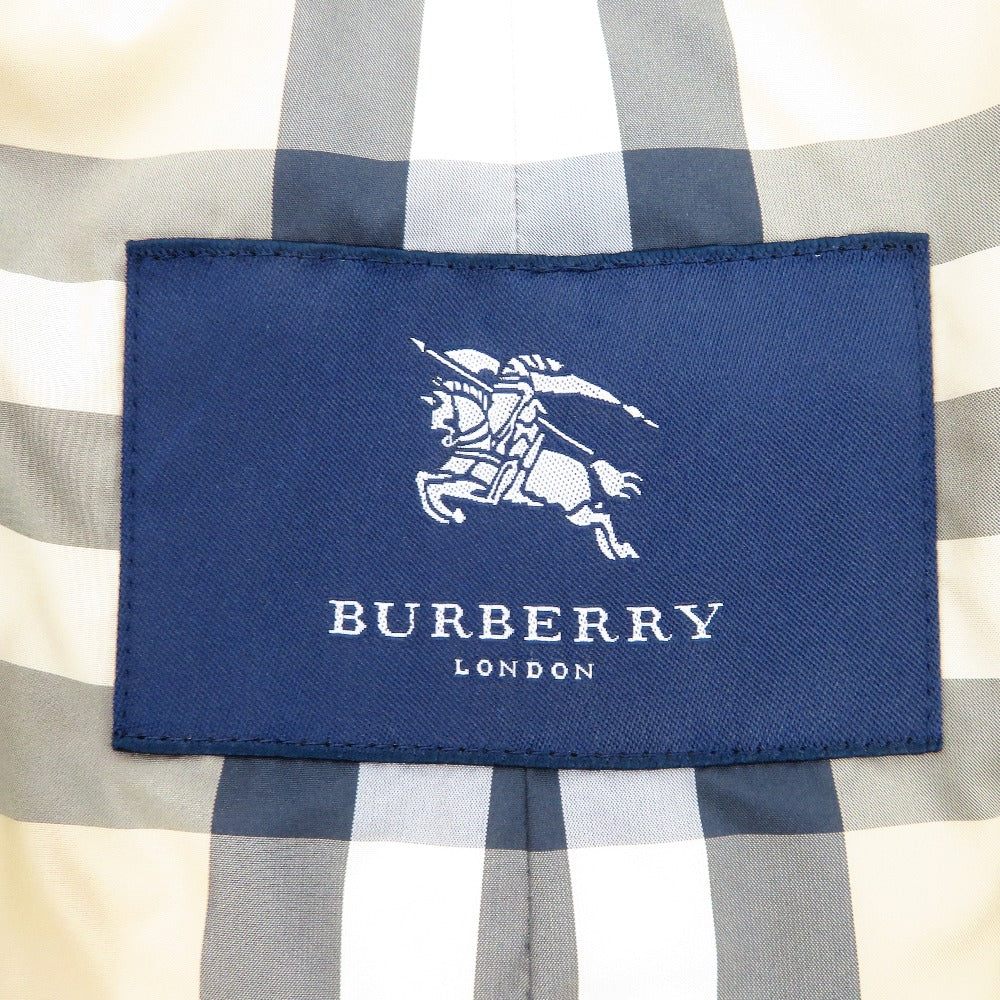 BURBERRY (バーバリー) ステンカラーコート BURBERRY　ダウンライナー付きコート　ブラック　ノバチェック　S　A1C40-624-09 美品