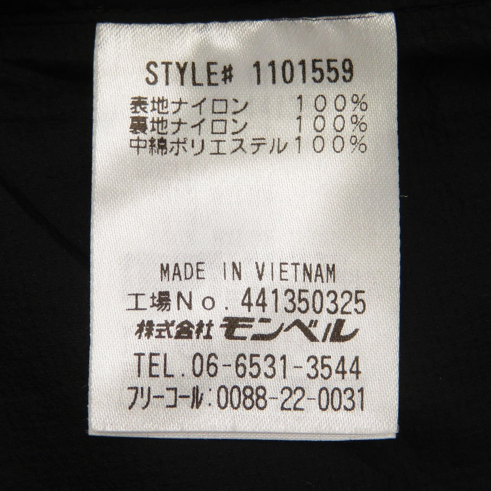 mont-bell (モンベル) ダウンジャケット mont-bell サーマラップ パーカ　ブラック　S　＃1101559 美品