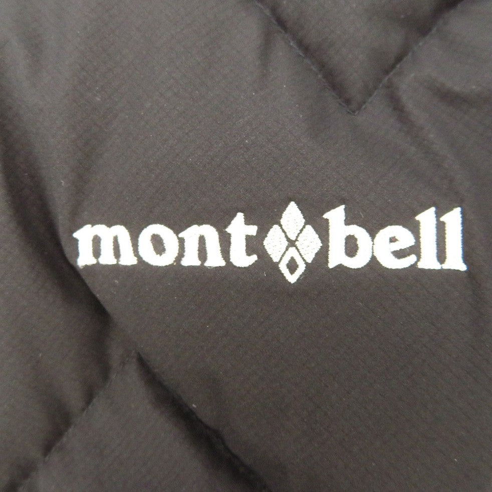 mont-bell (モンベル) ダウンジャケット mont-bell イグニスタ ダウン パーカ　ブラック　L　＃1101595　保存袋付き 美品