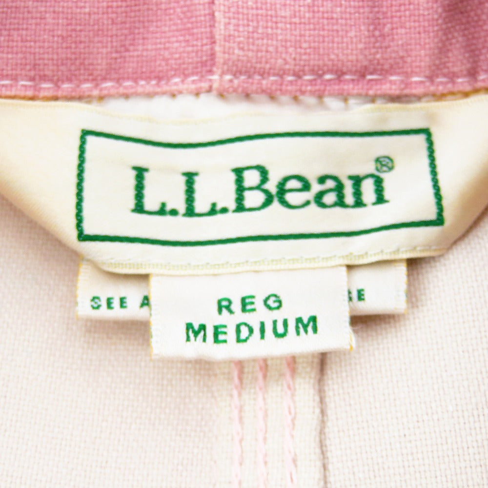 L.L.Bean (エルエルビーン) パーカー L.L.Bean　Harbor Hoodie Jacket　フーディージャケット　ピーチ　M　5175-9146 美品