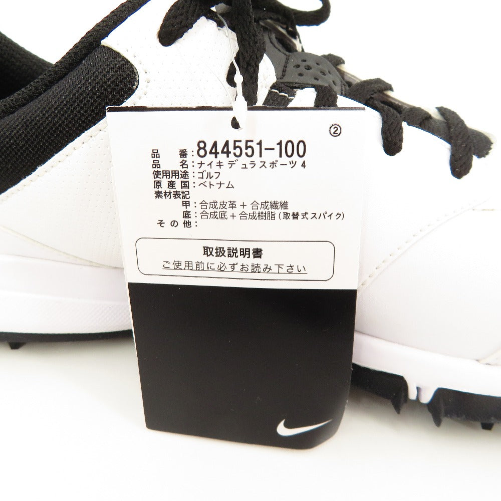 NIKE GOLF (ナイキゴルフ) 靴その他 NIKE GOLF　ゴルフシューズ　DURASPORT 4　ホワイト　25.5cm　844551-100 長さ29cm 未使用品