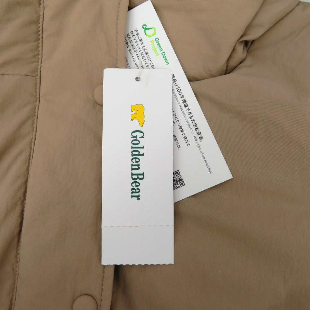Golden Bear (ゴールデンベア) ダウンジャケット Golden Bear　フード付きダウンジャケット　ベージュ　LL　467R1140 未使用品