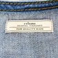 JOURNAL STANDARD relume (ジャーナルスタンダード　レリューム) デニムジャケット JOURNAL STANDARD relume　ノーカラー デニムジャケット　F　ブルー　25001-462-9202-1-0 美品