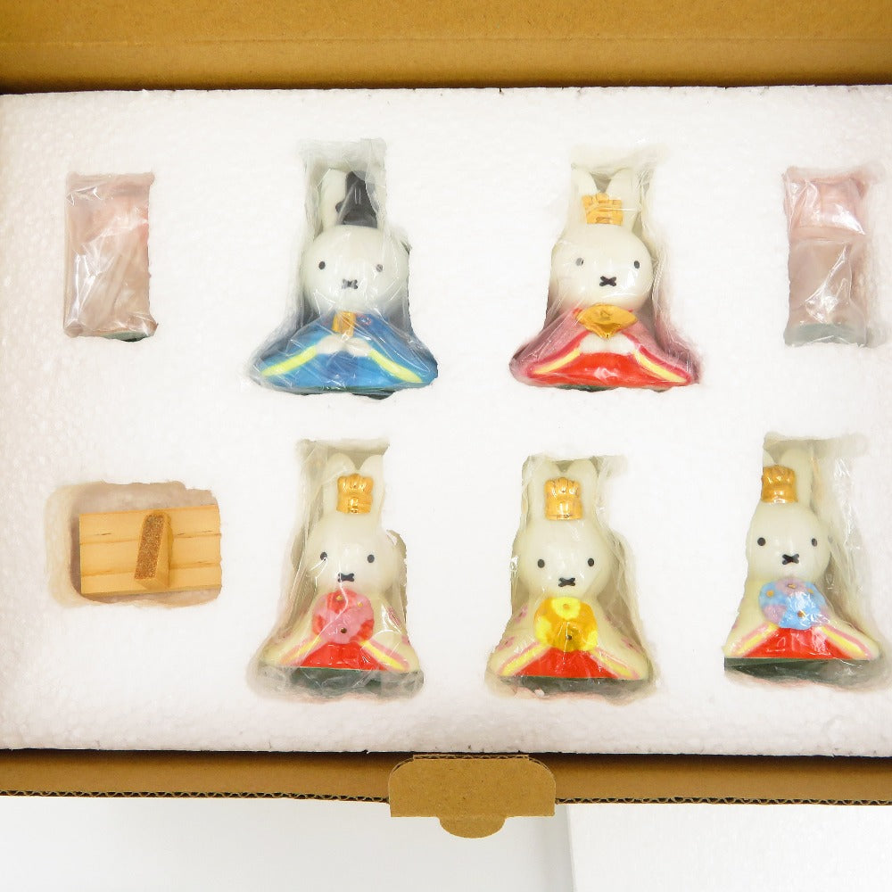 吉徳 (ヨシトク) 陶磁器 吉徳　ミッフィー miffy　おひなさま　磁器五人飾り　183122 未使用品
