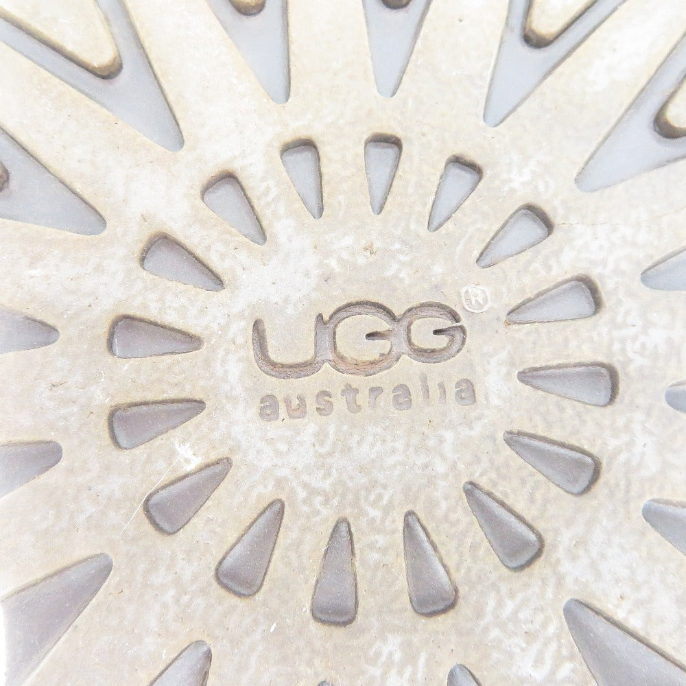 UGG Australia (アグオーストラリア) ブーツ UGG australia　クラシックショート レザー ムートンブーツ シープスキン ブラウン キャメル　1005372　23.0cm 長さ26.5cm 美品
