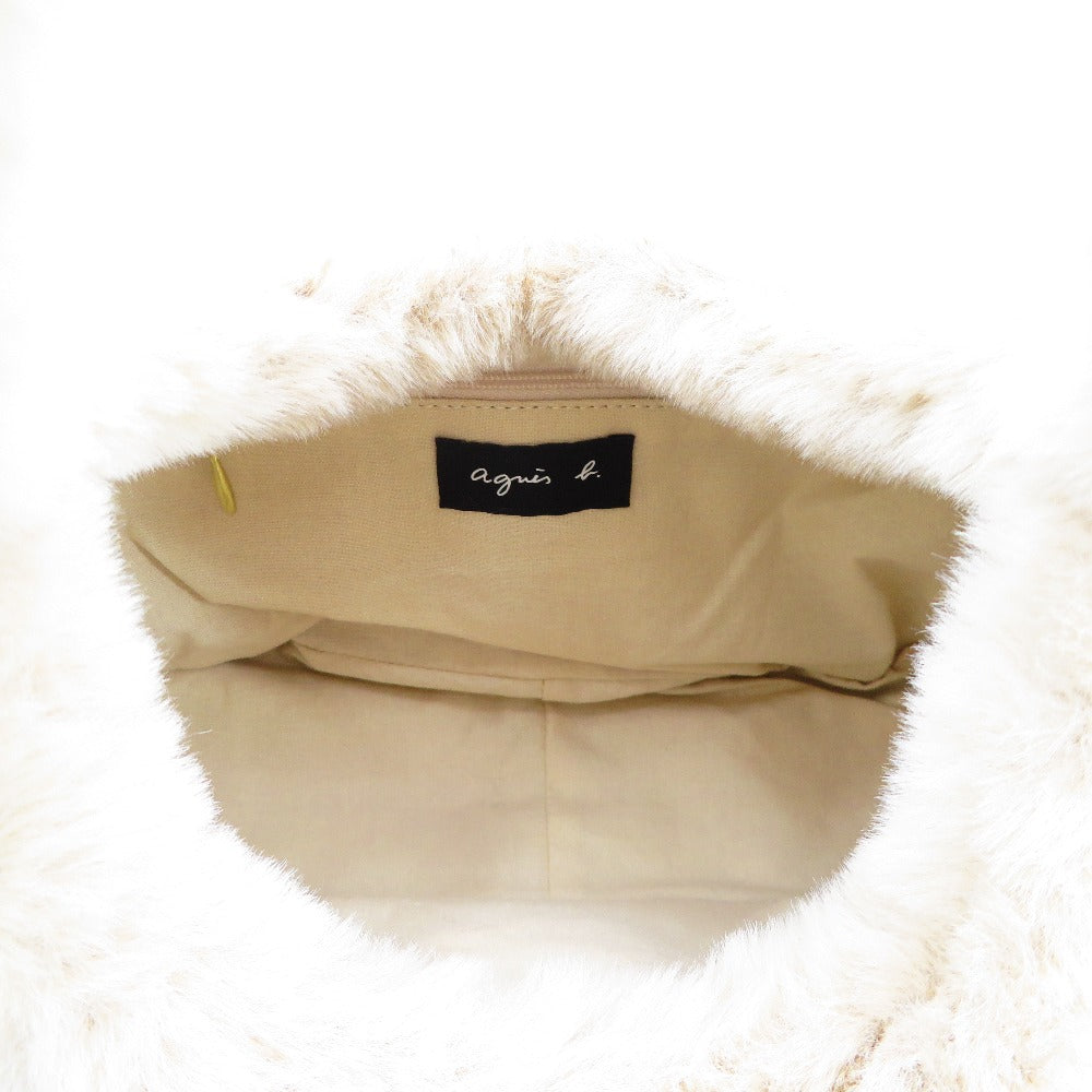 agnes b. VOYAGE (アニエス ベー ボヤージュ) ショルダーバッグ agnes.b VOYAGE　ワンショルダーバッグ　ベージュ　XAX03-01 美品