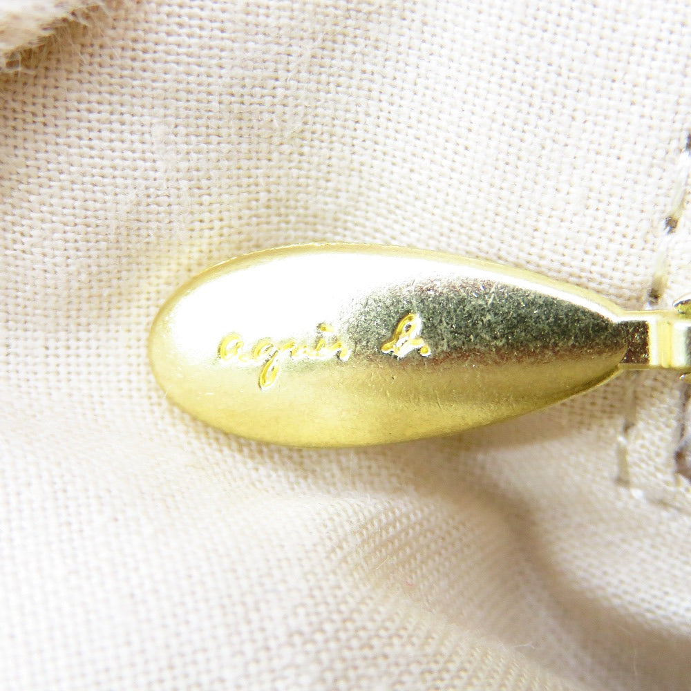 agnes b. VOYAGE (アニエス ベー ボヤージュ) ショルダーバッグ agnes.b VOYAGE　ワンショルダーバッグ　ベージュ　XAX03-01 美品