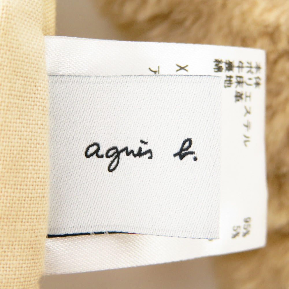 agnes b. VOYAGE (アニエス ベー ボヤージュ) ショルダーバッグ agnes.b VOYAGE　ワンショルダーバッグ　ベージュ　XAX03-01 美品