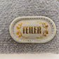FEILER (フェイラー) ハンドバッグ FEILER 　バッグインバッグ　クラッチバッグ　フラットポーチ 　グレー 美品