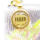 FEILER (フェイラー) ハンドバッグ FEILER 　バッグインバッグ　クラッチバッグ　フラットポーチ 　グレー 美品
