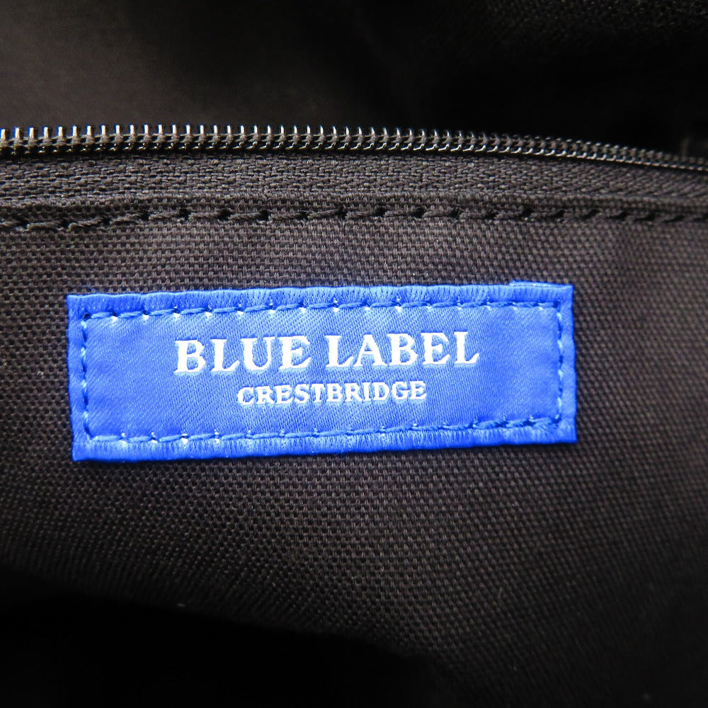 BLUE LABEL CRESTBRIDGE (ブルーレーベルクレストブリッジ) ショルダーバッグ BLUE LABEL CRESTBRIDGE　クレストブリッジチェック キャンバスショルダー　55136504 美品
