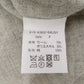 長袖シャツ HUIS.　ハウス　HUIS.×尾州ウール　トロバンドカラー オーバーシャツ　ライトグレー　F　015-KS02-04LGY 美品