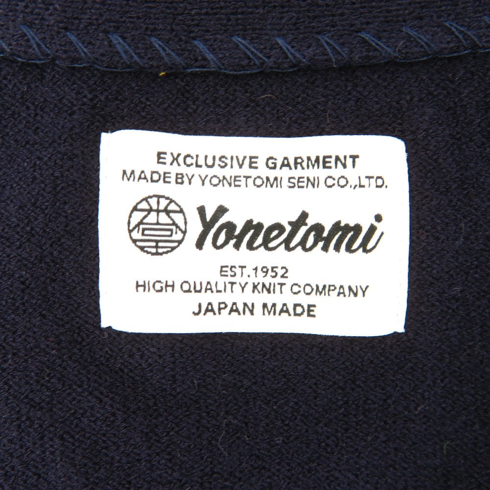 カーディガン YONETOMI　LaLaBegin 別注　ブレザーカーデ　ネイビー　2　95-234-059 美品