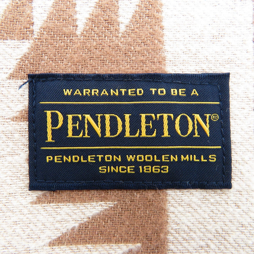 PENDLETON (ペンドルトン) ブルゾン PRNDLETON　CPOオーバーサイズ シャツジャケット　S　ベージュ　2475-9026 美品