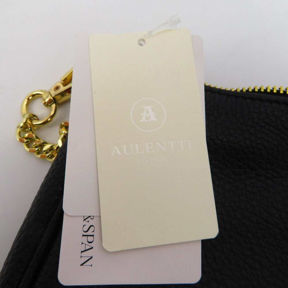 AULENTTI (オウレンティ) ハンドバッグ AULENTTI　2wayハンドバッグ　ブラック　23-092-213-0009-2　新品タグ付き 未使用品