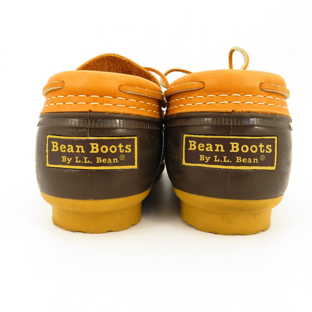 L.L.Bean (エルエルビーン) 靴その他 L.L.Bean　BeanBoots　ラバーモック　5M　カーキ×キャメル　Tan/Brown　TC522273 長さ25cm 美品