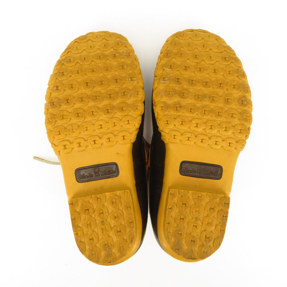 L.L.Bean (エルエルビーン) 靴その他 L.L.Bean　BeanBoots　ラバーモック　5M　カーキ×キャメル　Tan/Brown　TC522273 長さ25cm 美品