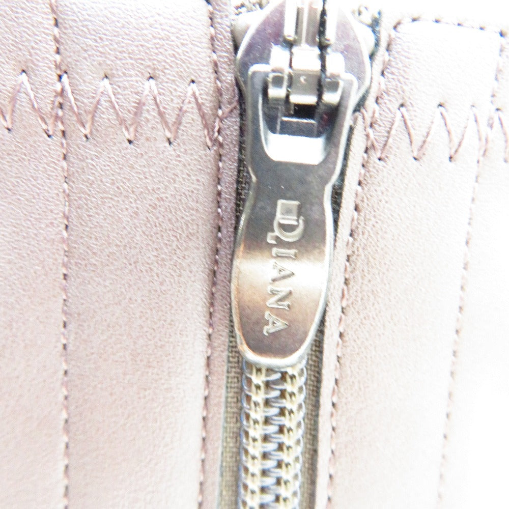 DIANA (ダイアナ) ブーツ DIANA　厚底ショートブーツ　ショコラブラウン　KW64341　24.0cm 長さ27.5cm 美品