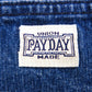 PAYDAY (ペイデイ) カバーオール PAY・DAY　カバーオール　インディゴブルー　F　PD23-CA-BCRW5 美品