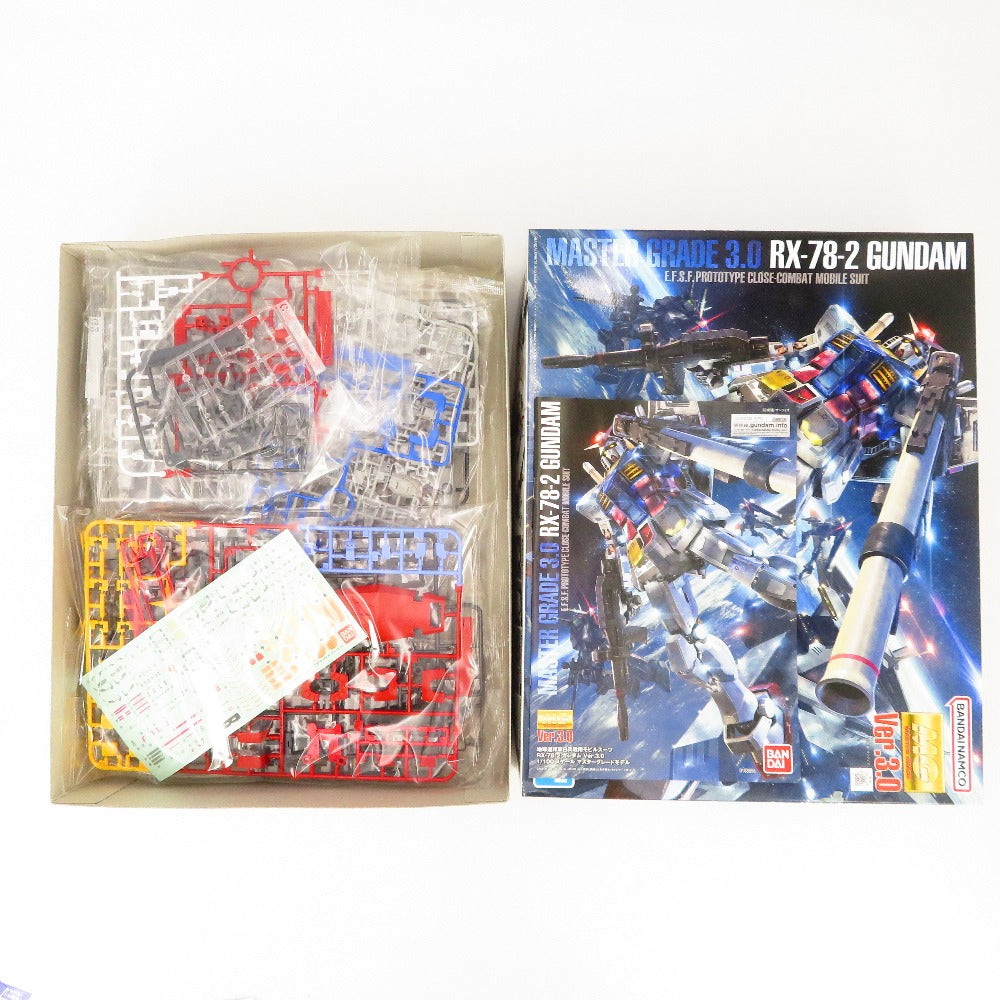 1/100 MG RX-78-2 ガンダム Ver.3.0 「機動戦士ガンダム」 BANDAI SPIRITS バンダイスピリッツ プラモデル 未組立品