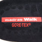 madras Walk (マドラスウォーク) ブーツ madras walk　防水ショートブーツ　GORE-TEX　ブラック　22.5cm　MWL2082　新品タグ付き 長さ24cm 未使用品