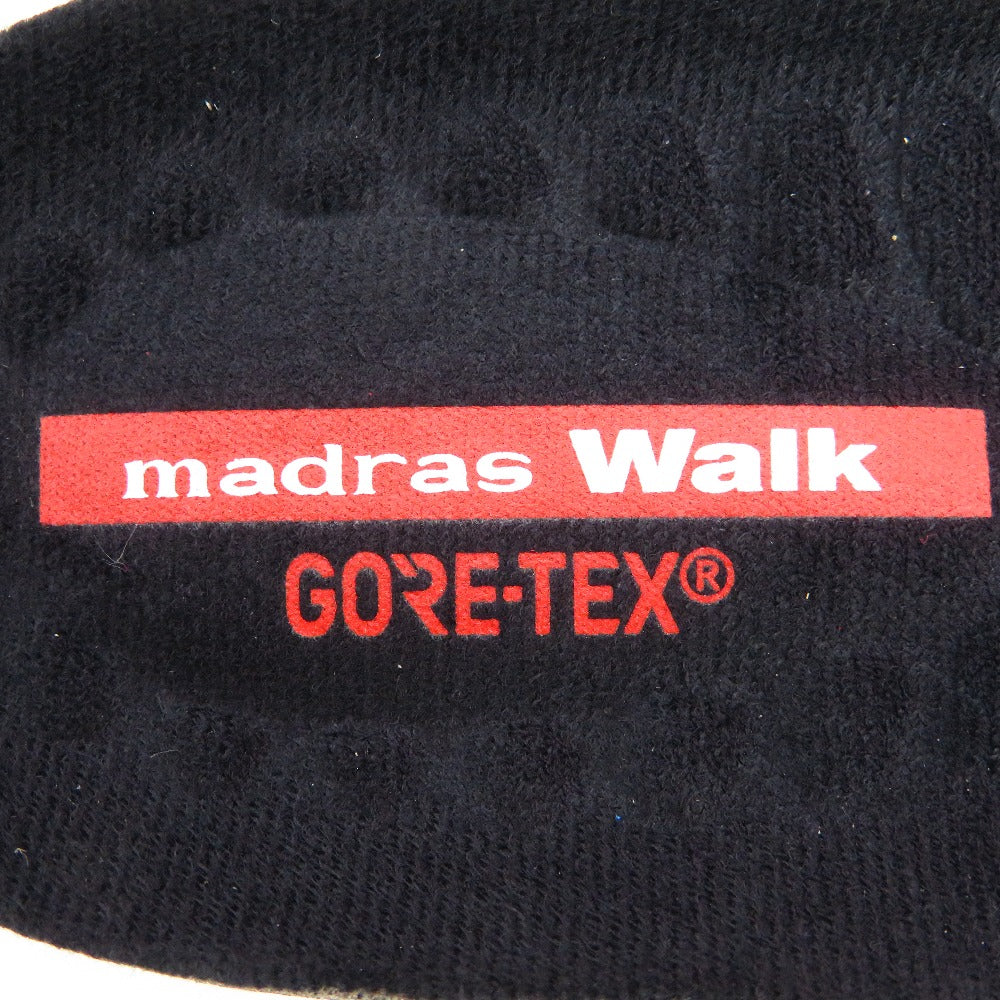 madras Walk (マドラスウォーク) ブーツ madras walk　防水ショートブーツ　GORE-TEX　ブラック　22.5cm　MWL2082　新品タグ付き 長さ24cm 未使用品