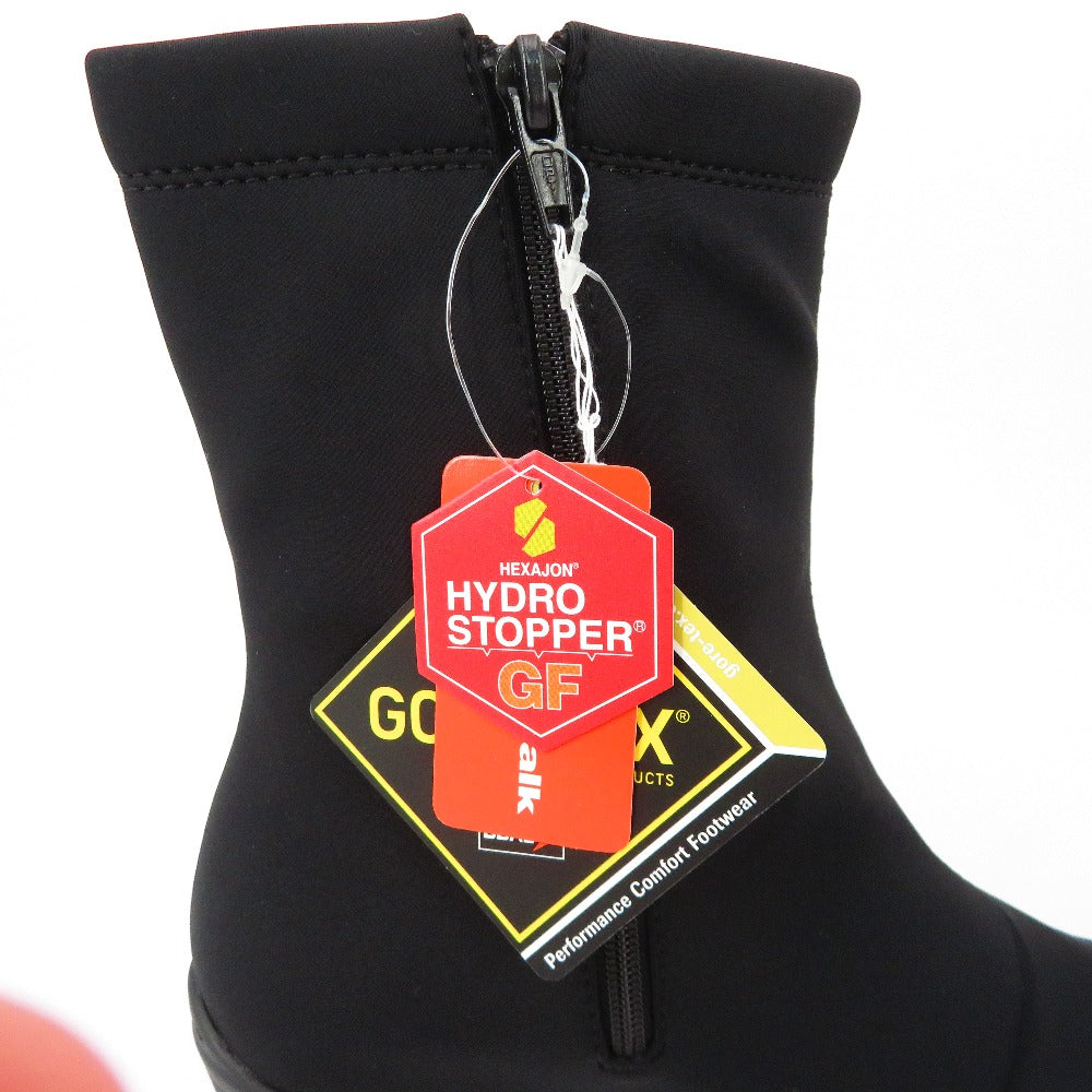 madras Walk (マドラスウォーク) ブーツ madras walk　防水ショートブーツ　GORE-TEX　ブラック　22.5cm　MWL2082　新品タグ付き 長さ24cm 未使用品