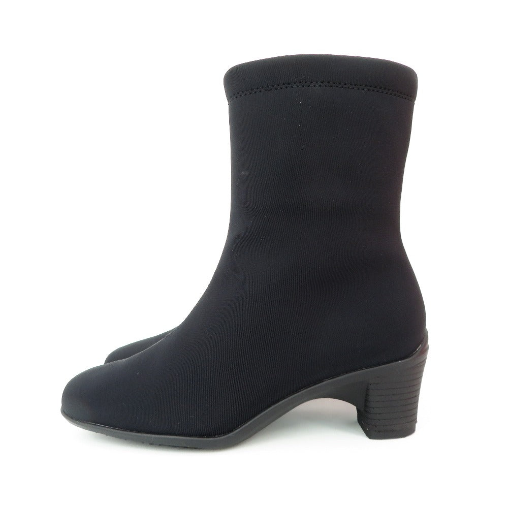 madras Walk (マドラスウォーク) ブーツ madras walk　防水ショートブーツ　GORE-TEX　ブラック　22.5cm　MWL2082　新品タグ付き 長さ24cm 未使用品