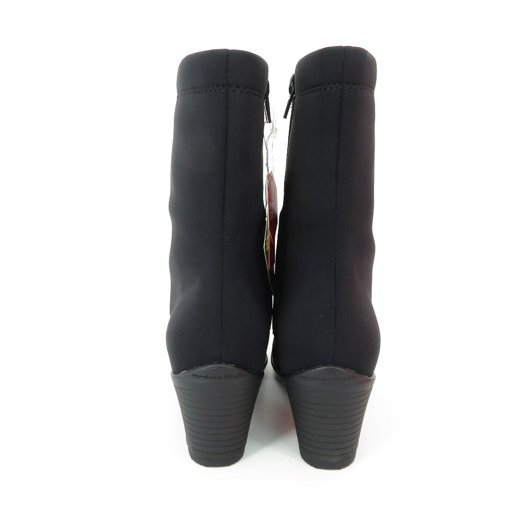 madras Walk (マドラスウォーク) ブーツ madras walk　防水ショートブーツ　GORE-TEX　ブラック　22.5cm　MWL2082　新品タグ付き 長さ24cm 未使用品