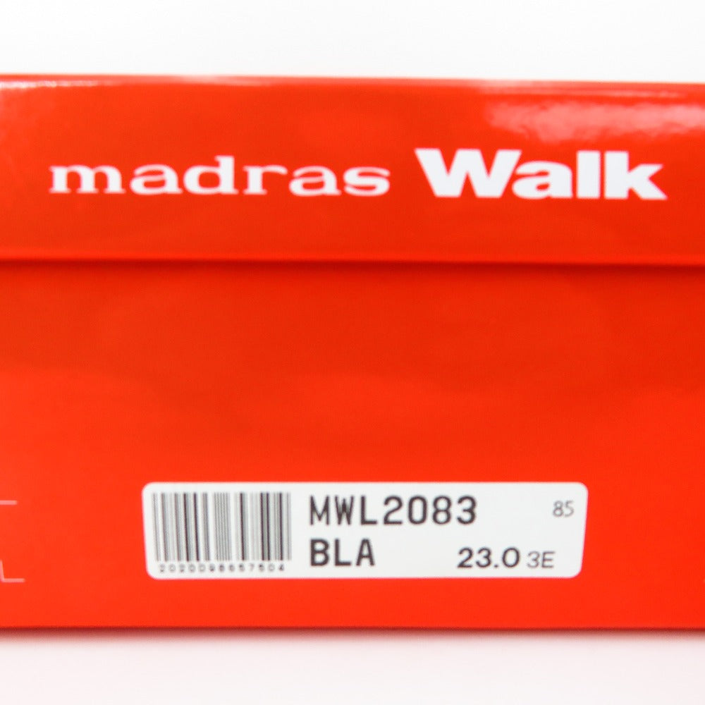 madras Walk (マドラスウォーク) ブーツ madras walk　防水ロングブーツ　GORE-TEX　ブラック　23.0cm　MWL2083　新品タグ付き 長さ24.5cm 未使用品