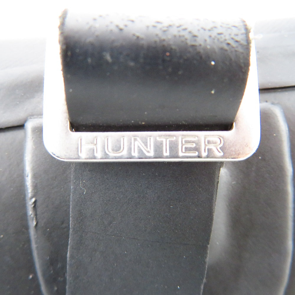 HUNTER (ハンター) レインブーツ HUNTER　レインブーツ(ロング) トールアジャスタブル　W-T1001 RMA　UK5　ブラック　24.0cm 長さ25cm 美品