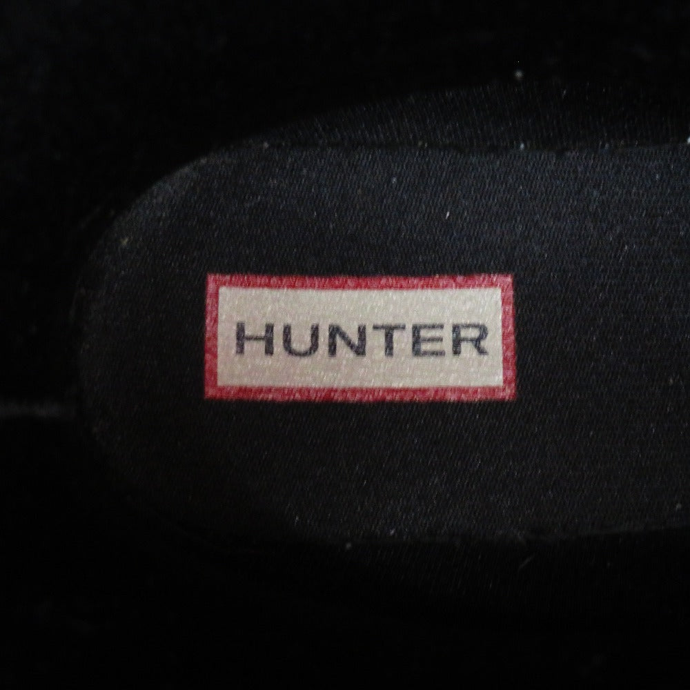HUNTER (ハンター) レインブーツ HUNTER　レインブーツ(ロング) トールアジャスタブル　W-T1001 RMA　UK5　ブラック　24.0cm 長さ25cm 美品