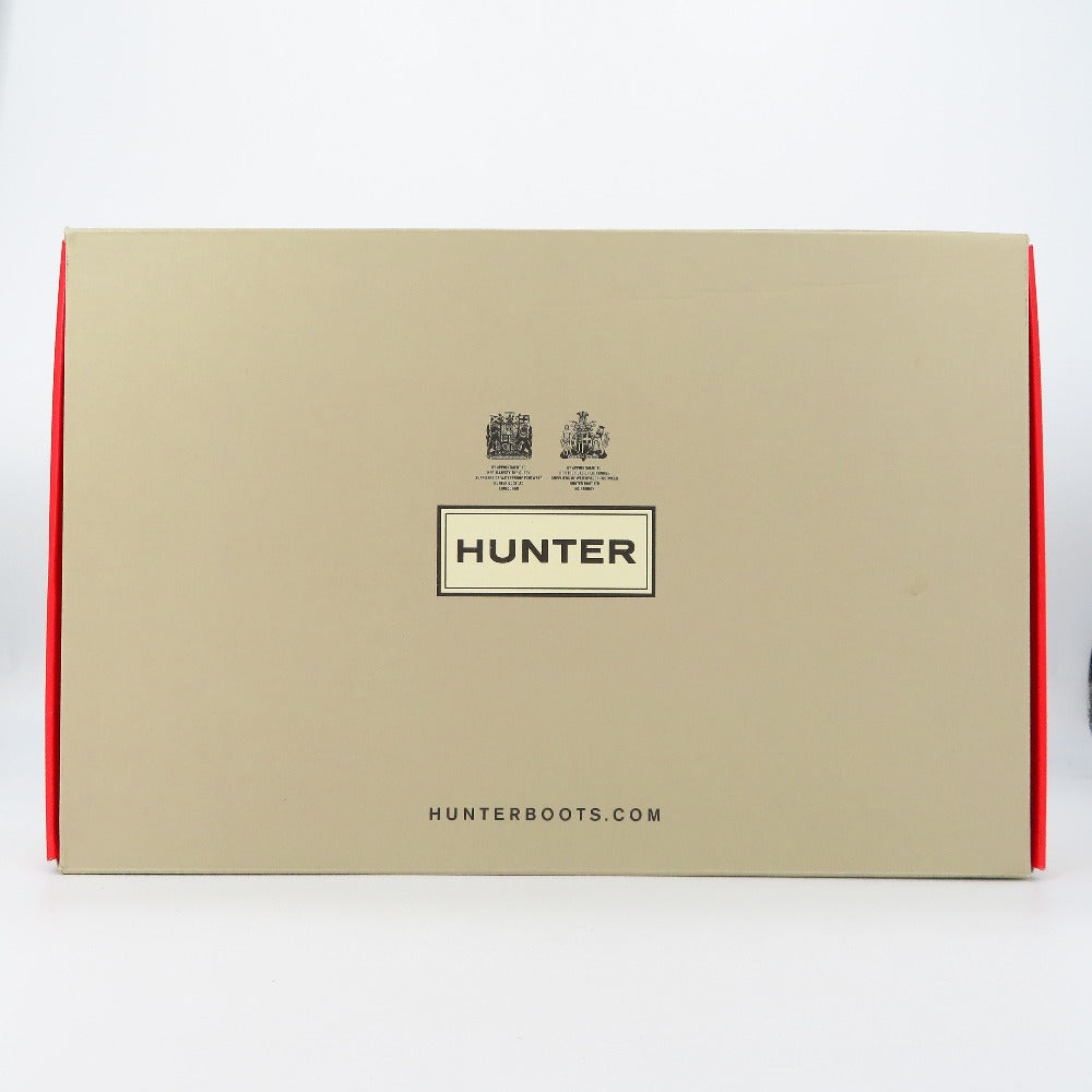 HUNTER (ハンター) レインブーツ HUNTER　レインブーツ(ロング) トールアジャスタブル　W-T1001 RMA　UK5　ブラック　24.0cm 長さ25cm 美品