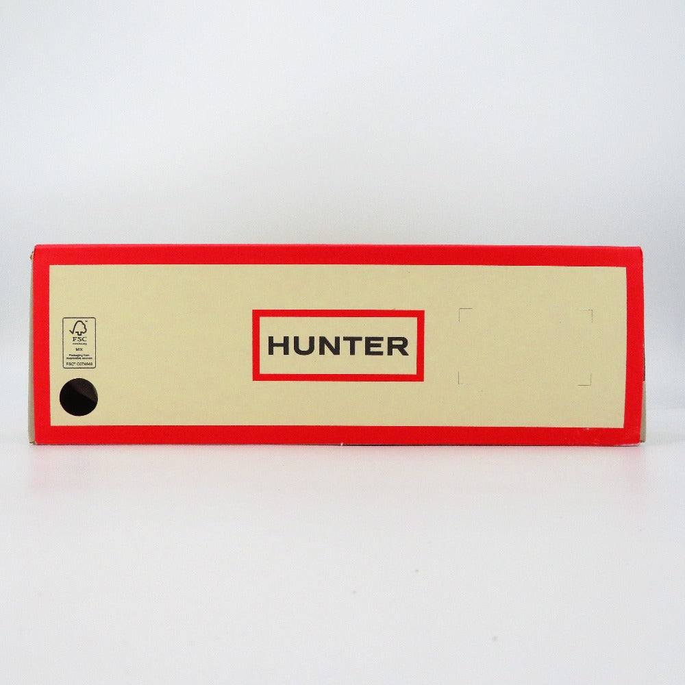 HUNTER (ハンター) レインブーツ HUNTER　レインブーツ(ロング) トールアジャスタブル　W-T1001 RMA　UK5　ブラック　24.0cm 長さ25cm 美品