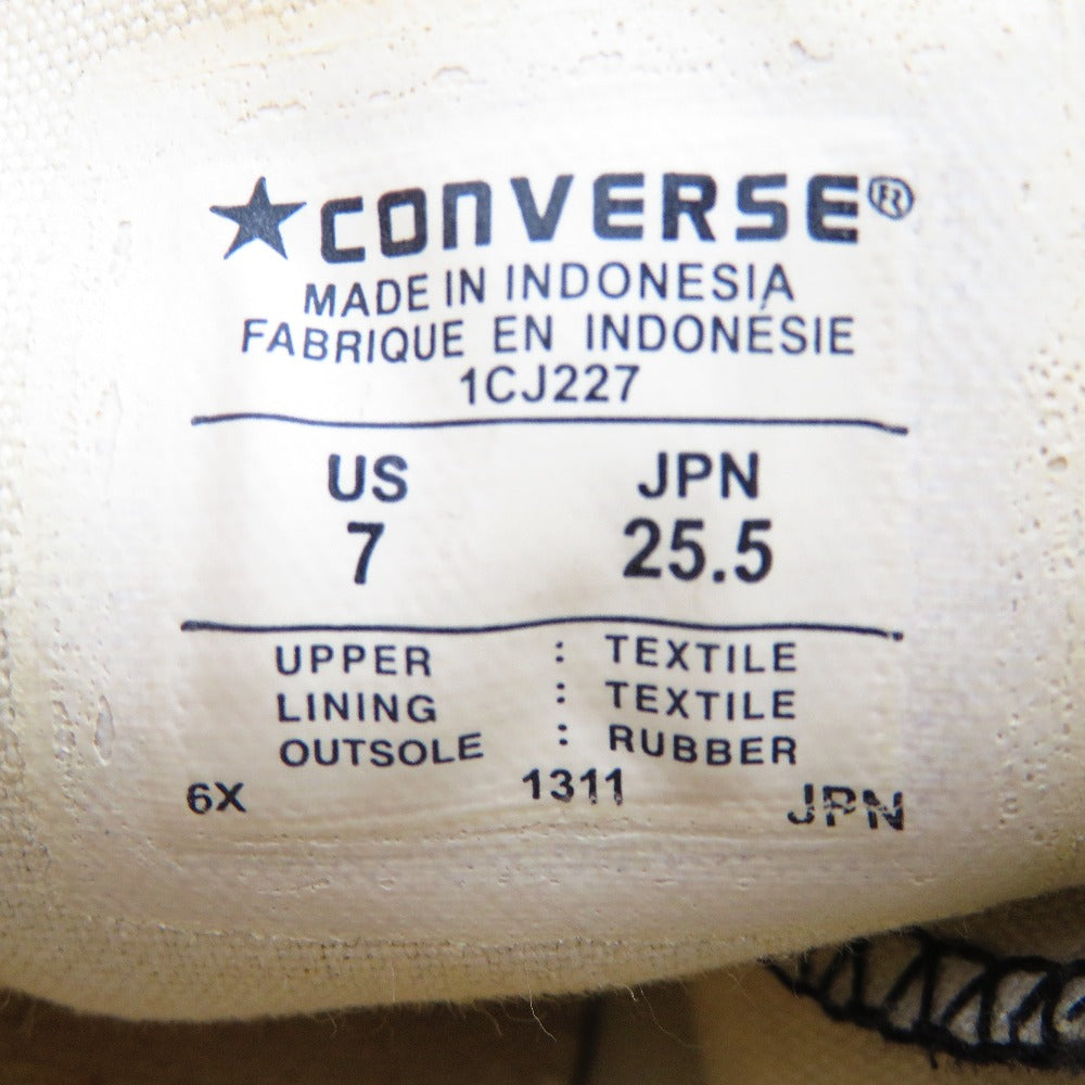 Converse All Star (コンバースオールスター) スニーカー ALL STAR x TOKYO DISNEY SEA ハイカットスニーカー ミッキー ブラック 23.5cm US4.5　W198-2262-3-13274 長さ28cm 美品