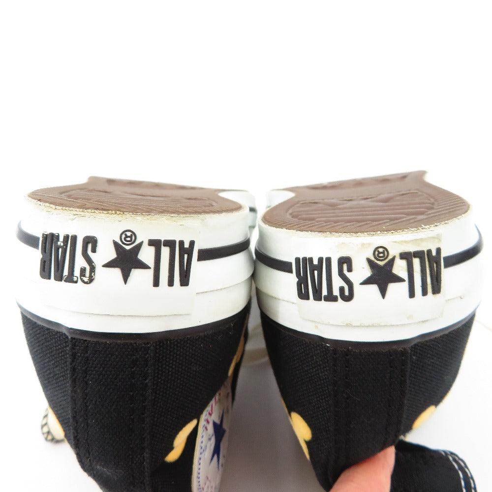 Converse All Star (コンバースオールスター) スニーカー ALL STAR x TOKYO DISNEY SEA ハイカットスニーカー ミッキー ブラック 23.5cm US4.5　W198-2262-3-13274 長さ28cm 美品