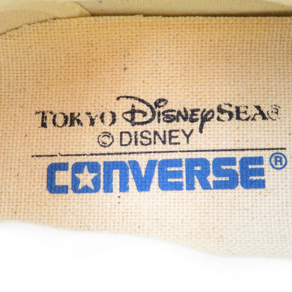 Converse All Star (コンバースオールスター) スニーカー ALL STAR x TOKYO DISNEY SEA ハイカットスニーカー ミッキー ブラック 23.5cm US4.5　W198-2262-3-13274 長さ28cm 美品