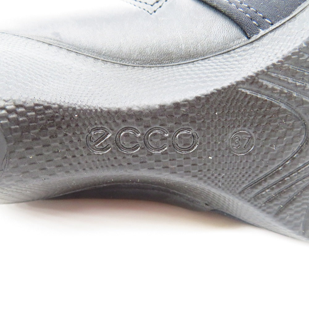 ECCO (エコー) ブーツ ecco　ショートブーツ　レザーコンビ　ブラック　23.5cm　27018351052　37　 長さ25cm