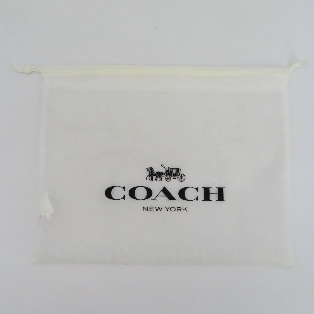 COACH (コーチ) 長財布 COACH　アコーディオン ウォレット ブラック　25517 美品