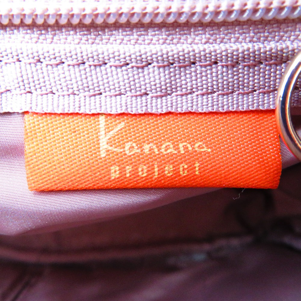 Kanana project (カナナプロジェクト) ショルダーバッグ Kanana project　2wayバッグ　ブラウン×ボロンズ　S　31873 美品