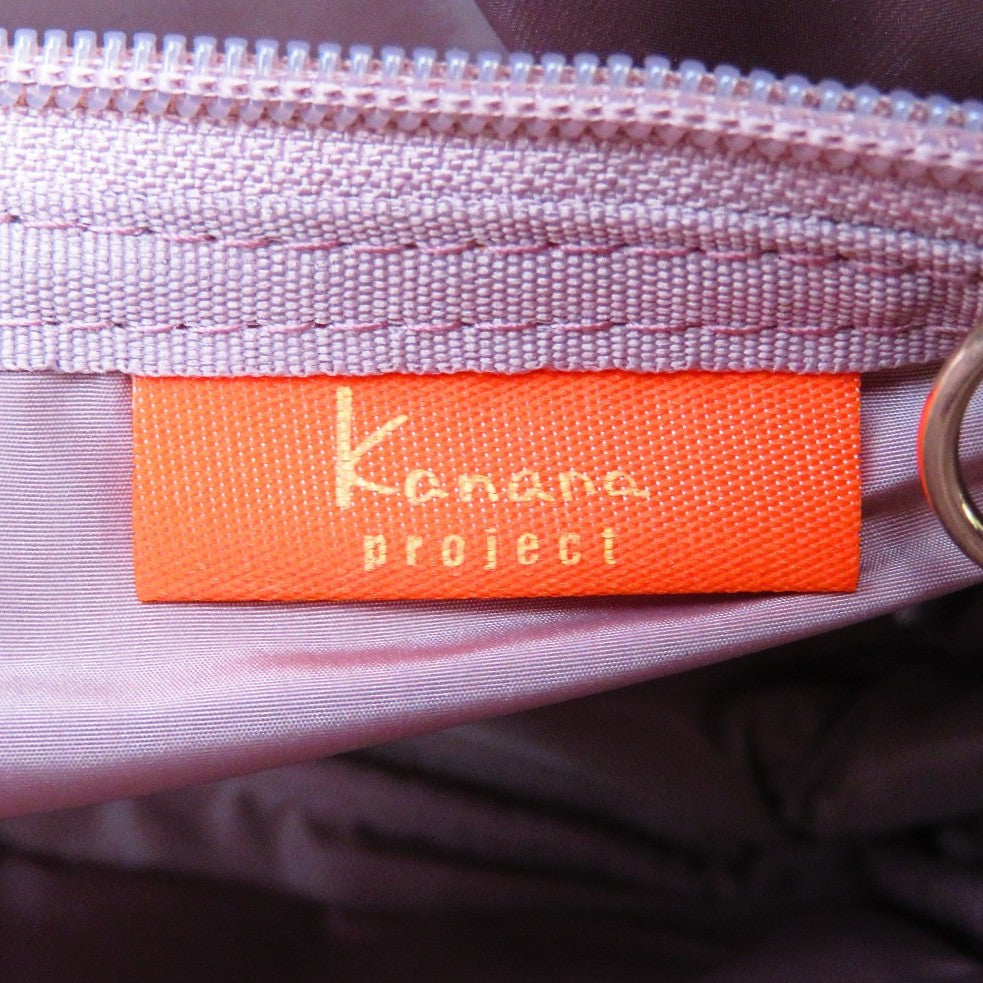 Kanana project (カナナプロジェクト) ショルダーバッグ Kanana project　2wayバッグ　ネイビー　M　31874 美品