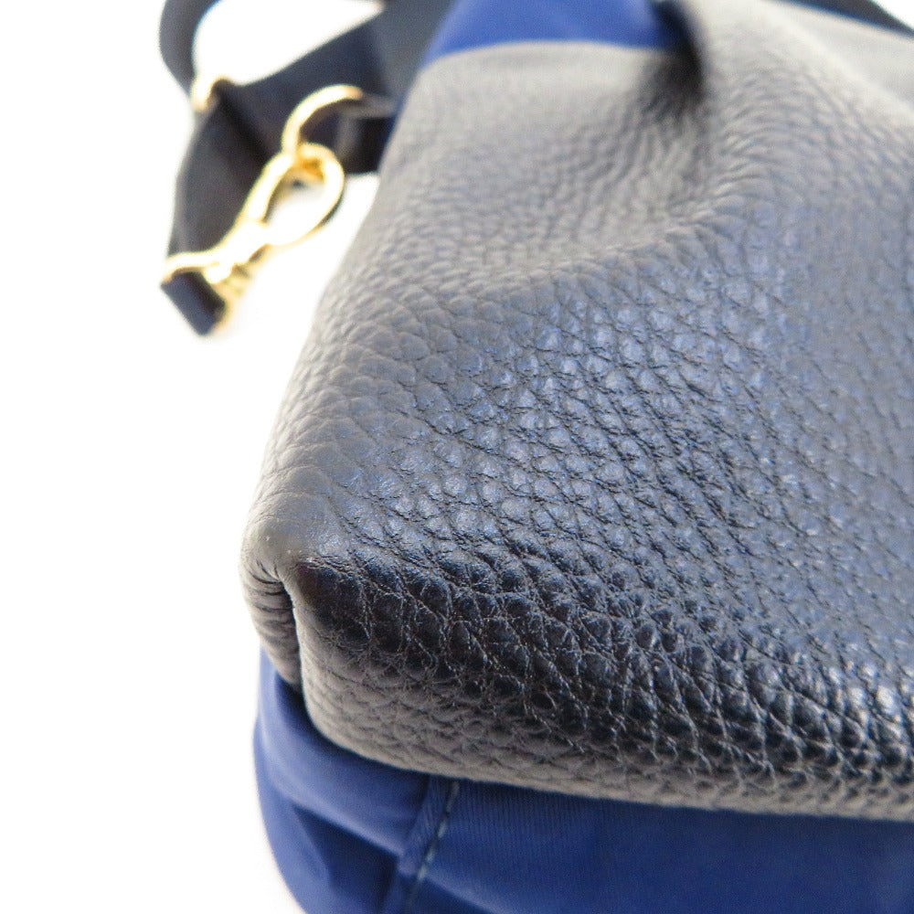 Kanana project (カナナプロジェクト) ショルダーバッグ Kanana project　2wayバッグ　ネイビー　M　31874 美品