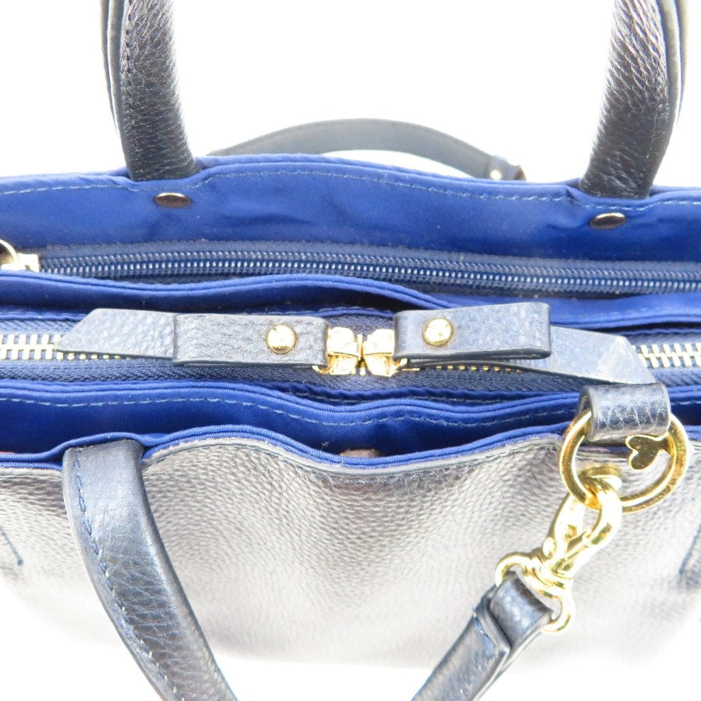 Kanana project (カナナプロジェクト) ショルダーバッグ Kanana project　2wayバッグ　ネイビー　M　31874 美品