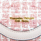 Samantha Thavasa Petit Choice (サマンサタバサプチチョイス) ショルダーバッグ Samantha Thavasa Petit Choice　ツイードデザインスマホショルダー　ピンク　 美品